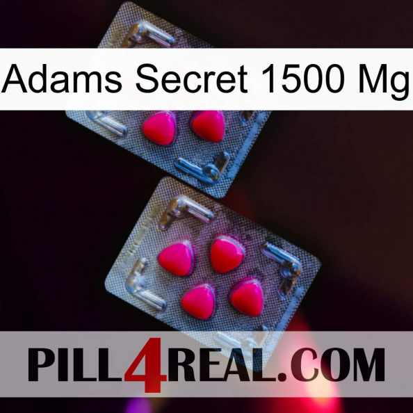 Adams Secret 1500 Mg 14